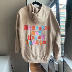 Hangover Hoodie “hungover not heartbroken”